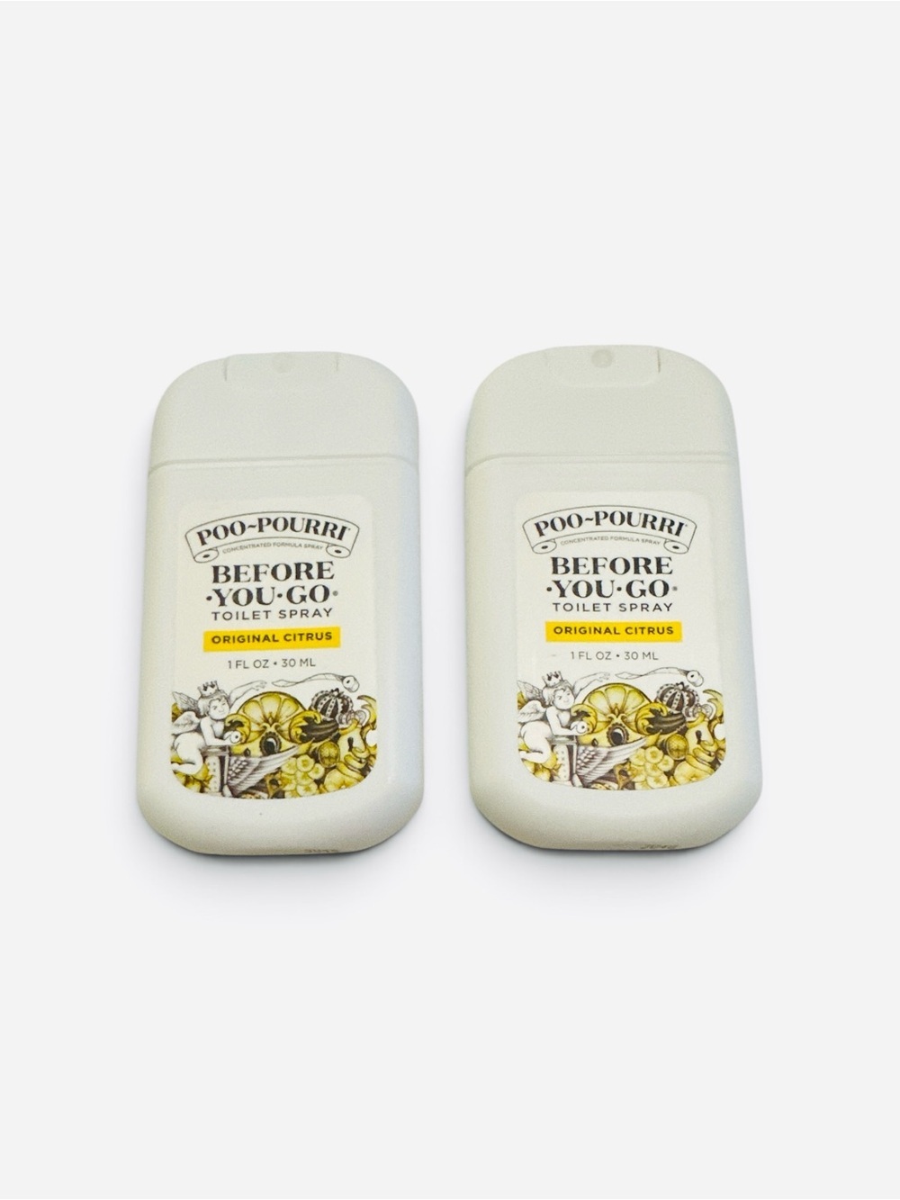 Poo-Pourri Original Citrus Pocket Toilet Spray Travel Size Bundle of 2